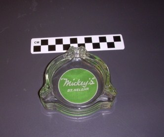 Ashtray from Mickey's Bar