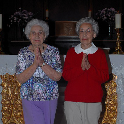 Mary Edano and Rose Taylor